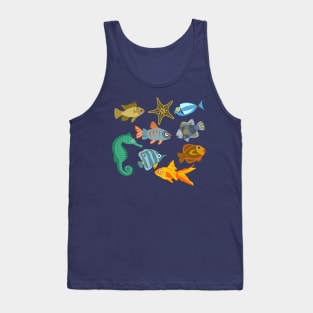 Tropical Fish Tank Top